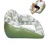 Tumbona Inflable para Piscina - Balsas De Piscina Flotantes Y Cómodas para...