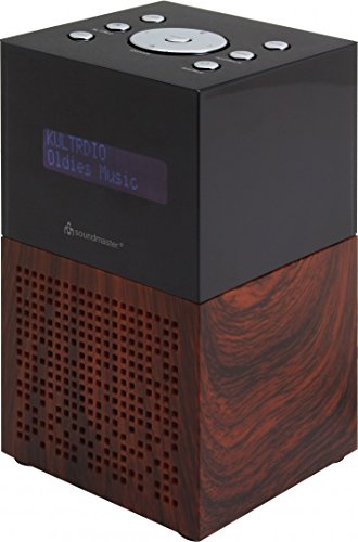 Preisvergleich Produktbild Soundmaster UR210BR DAB UKW Radiowecker Dualalarm Sleep Snooze USB-Ladebuchse
