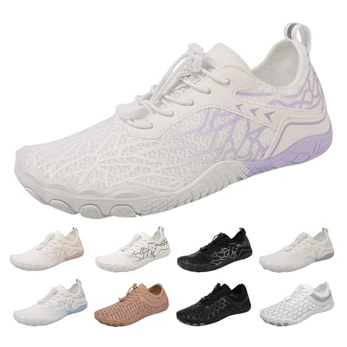 CRNTCEM Barefoot Footwear for Women Men Breathable Non-Slip Box Water Shoes Pro Hiking Athletic Walking Shoe with Wide Toe2