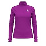 Pflegehinweise: Machine Wash Odlo Damen Pullover Midlayer 1/2 Zip Proita, Purple Cactus Flower Melange, M, 542301