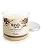 Vanilla Bean Highly Scented Natural 3 Wick Candle, Essential Fragrance Oils, 100% Soy, Phthalate & Paraben Free, Clean Burning, 14.5 Oz.