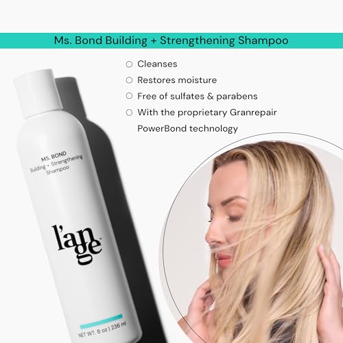 L'ANGE HAIR Ms. Bond Building + Strengthening Shampoo | Restores Hair Bonds | Intensive Treatment for Breakage Recovery | Smooth Finish | Moisturizing Formula | 8 fl oz Bottle - image 2