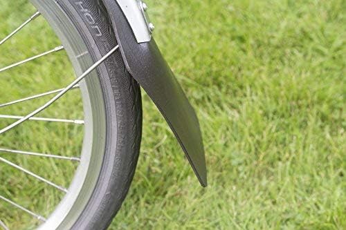 Mud Flap Set for Brompton Genuine Leather Black MUD-BL