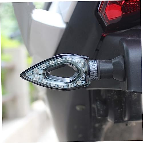 FUOYLOO 2 Peças Indicadores De De Motocicleta Sinais De De Motocicleta Sinais De Sequenciais Luz De