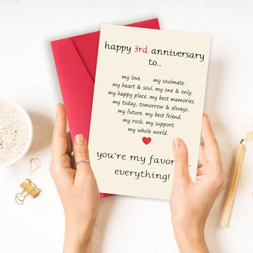 OJsensai-Funny-3rd-Anniversary-Card-for-Him-Her-Sweet-Leather-Wedding-Aday-Gifts-for-Husband-Wife-3-Year-Anniversary-for-Boyfriend-Girlfriend