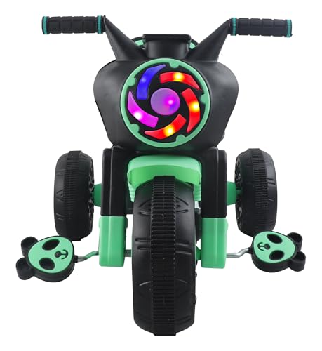 Image of Joyride Storm 250 Bike Pedal Tricycles for Kids 1 to 3 Years| Kids Cycle with Musical Horn, Lights, EVA Wheels | Fun Outdoor Cycle for Kids for 2 Years |4 Colors (Green)