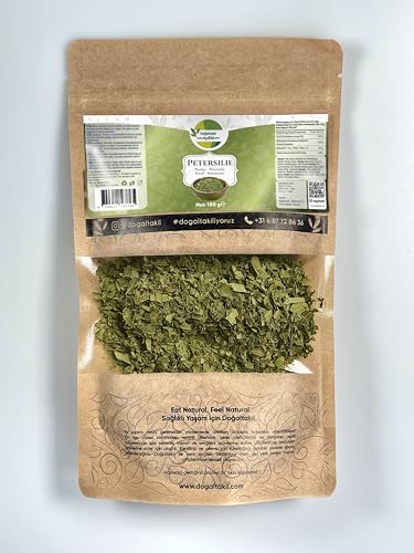 Perejil picado (150 g), perejil seco, perejil 100% puro y natural, para preparar mezclas de especias