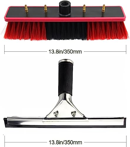 Limpia ventanas altas sin esfuerzo con este kit de pértiga extensible de 3,65 m 7