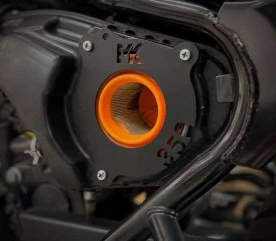 MK Designs Stage II AirFilter Plate For Royal Enfield Hunter