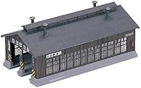 Vista 1 de Kato N Scale Unitrack 2-Stall Engine House Kit