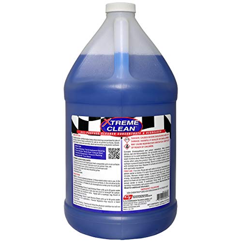 Corrosion Technologies Xtreme Clean 24004 (1 gallon) – Multipurpose Cleaner and Degreaser Concentrate |Dilutes up to 60:1 | For the Toughest Grease, Grime, Exhaust and Stains