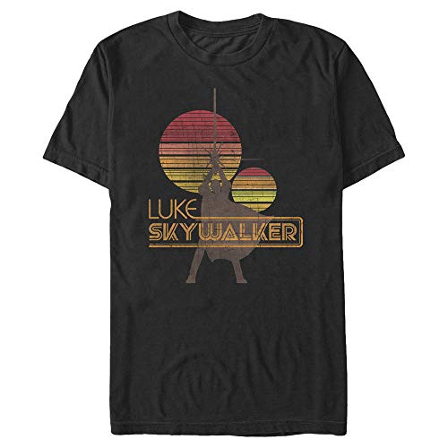 Star Wars Skywalker Retro Sunset T-Shirt Homme : Nostalgie Galactique
