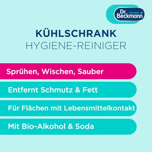 Dr. Beckmann Kühlschrank Hygiene-Reiniger | Reinigt hygienisch und neutralisiert Gerüche | Mit Bio-Alkohol | 250 ml 3