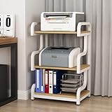 Dissipation thermique efficace : La conception ouverte des étagères assure une bonne circulation de l'air pour éviter la surchauffe, protégeant ainsi vos appareils électroniques et prolongeant leur durée de vie. Ce support pour imprimante optimise le rangement vertical, libérant ainsi de l'espace au sol tout en gardant votre système multimédia bien organisé.