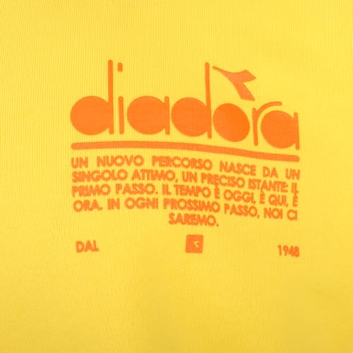 Diadora Mens Manifesto Hoodie Casual Outerwear Casual - Yellow2