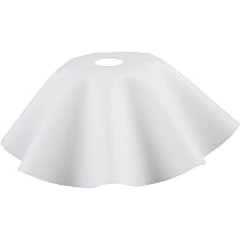 Gralara Trendy PVC Lampshade, Desktop Lampshade, Hanging Lampshade, Small Lamp Shade, Chandelier Shade for NightStand,