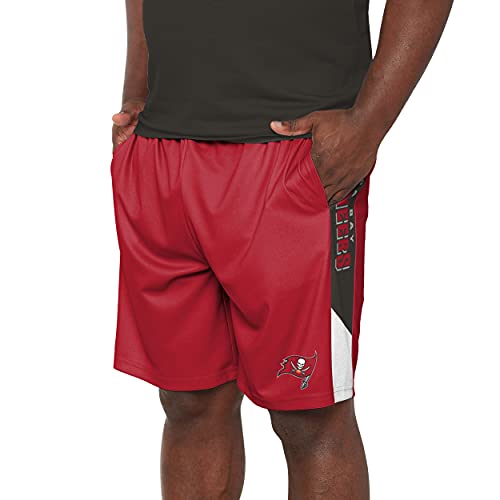Image of FOCO NFL Mens NFL Team Logo Side Stripe Training Shorts