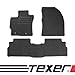 Produktbild TEXER Dicke Fußmatten Autoteppiche | Farbe: Anthrazit/Graphit / Dunkelgrau TO/VEY09/B/C4817A