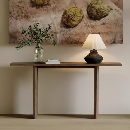 Consola de pasillo de madera maciza para decorar tu salón con estilo 4