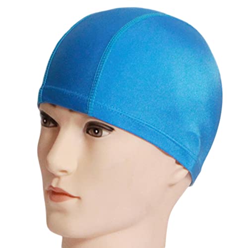 Bonnet de bain cheveux longs imperméable grand format silicone piscine