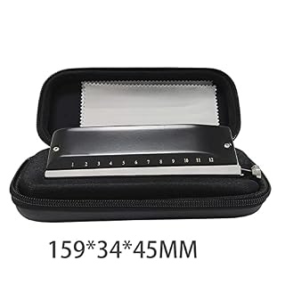 Yuxahiugkq Armonica Adulte Harmonica chromatique 12 Trous Abdos Peigne Housse en Laiton Housse de Roseau de plaques de… - Les Beatles, Paul McCartney, John Lennon, RIngo Starr, George Harrison Yuxahiugkq Armonica Adulte Harmonica chromatique 12 Trous Abdos Peigne Housse en Laiton Housse de Roseau de plaques de… – Image 7