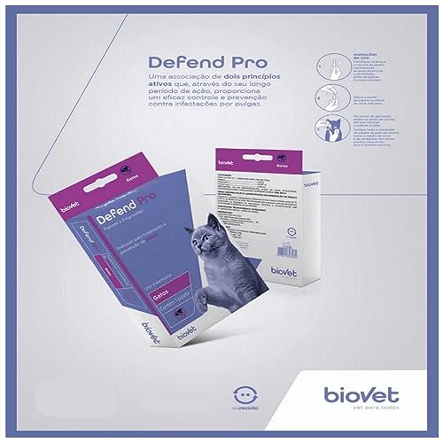 Defend Pro Gatos - Biovet Kit Com 7