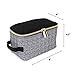 Itzy Ritzy Packing Cubes For Travel – Set of 3 Packing Cubes or Travel Organizers; Each Cube Features a Mesh Top, Double Zippers and a Fabric Handle (Coffee and Cream)