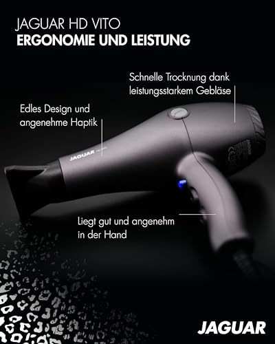 JAGUAR Haartrockner HD VITO | individuelle Heiz- & Gebläseeinstellungen