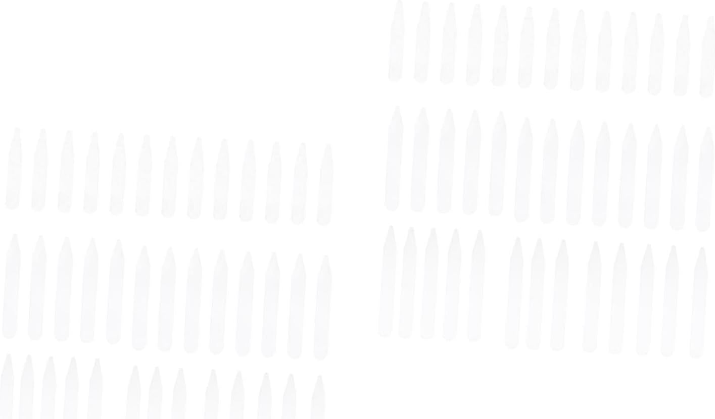 VALICLUD 600pcs Suit Collar Plastic Support Collar Stays for Women Men Shirt Rack