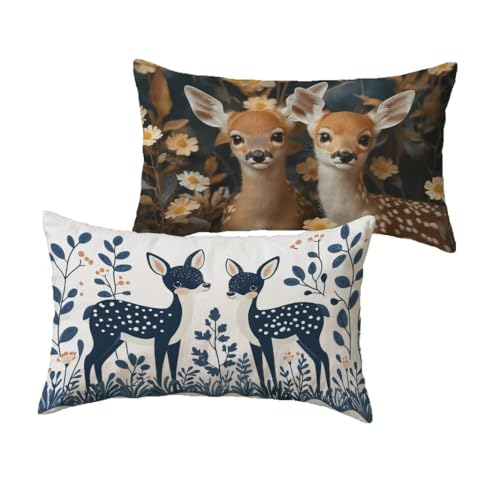 Housse de coussin 70x90 cm et taie d'oreiller extérieure résistante à l'eau - 2