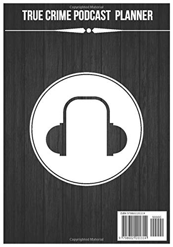 True Crime Podcast Planner - Blood Cover: Funny Podcasting Organizer to Planning Production Write Content and Daily Notes - Perfect Gift Idea for Beginner Podcasters image 2