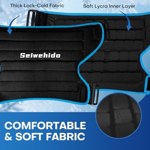 Hip Ice Pack Wrap, 90min Long Lasting Cold for Hip Replacement Surgery — 사진 7