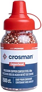 1500 Crosman Copperhead Air Rifle Pistol BB BBs .177 4.4mm Steel Ammo