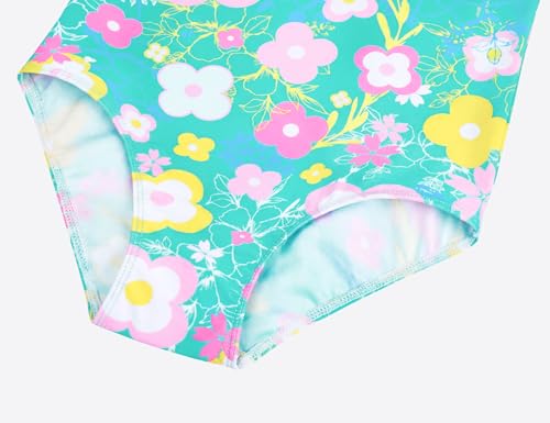 Image of Girls Swimsuits One-Piece Bathing Suits Multicolor Kids Sport Summer Beach Swimwear for 2-10 Years Old