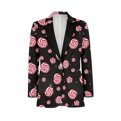 Blazer Men Lightweight Men's Suit Jacket for Christmas Party Evening Regular Fit Mens Sport Coats with Pockets2