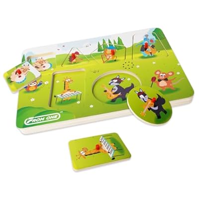 Wooden Puzzles for Toddlers