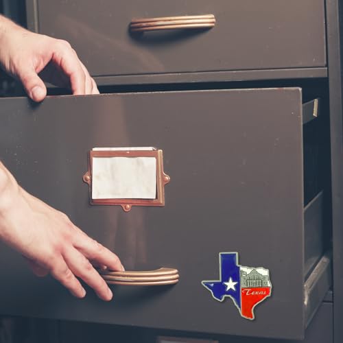 Imán decorativo forma Texas 2.5 pulg miniatura 4