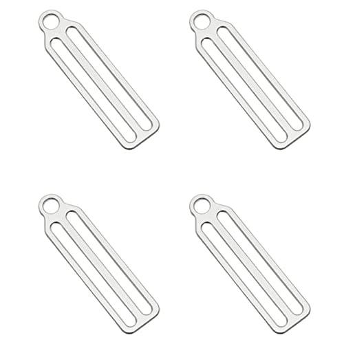 Bloepum 4X Scuba Diving Tech Diving Sidemount BCD Fixing Buckle Rope Retainer for 2Inch Webbing Diving Accessories