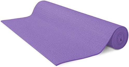 Bean Products Kids Size Sticky Yoga Mat | 3mm Thick (⅛”) x 60” L x 24” W | Non-Toxic, SGS Certified | Non-Skid & Non-Slip Eco-Friendly Exercise or Playtime Mat | Lavender