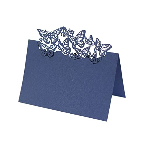 Cartes de position de table de mariage pliées stables en carton x100