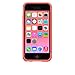 Case-Mate Tough Naked Case for iPhone 5C - Retail Packaging - Clear/Coral Bumper