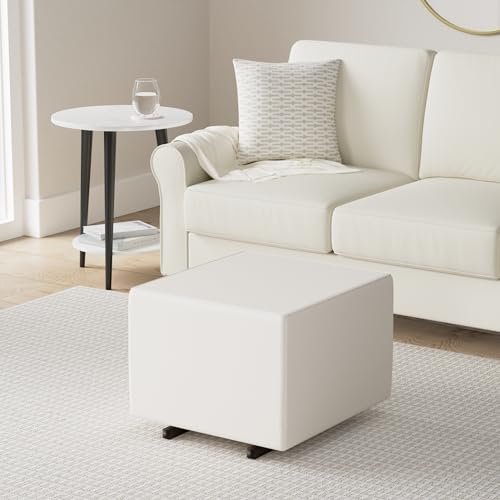 Davinci Universal Gliding Ottoman in Performance Cream Linen, Greenguard Gold & CertiPUR-US Certified - image 2