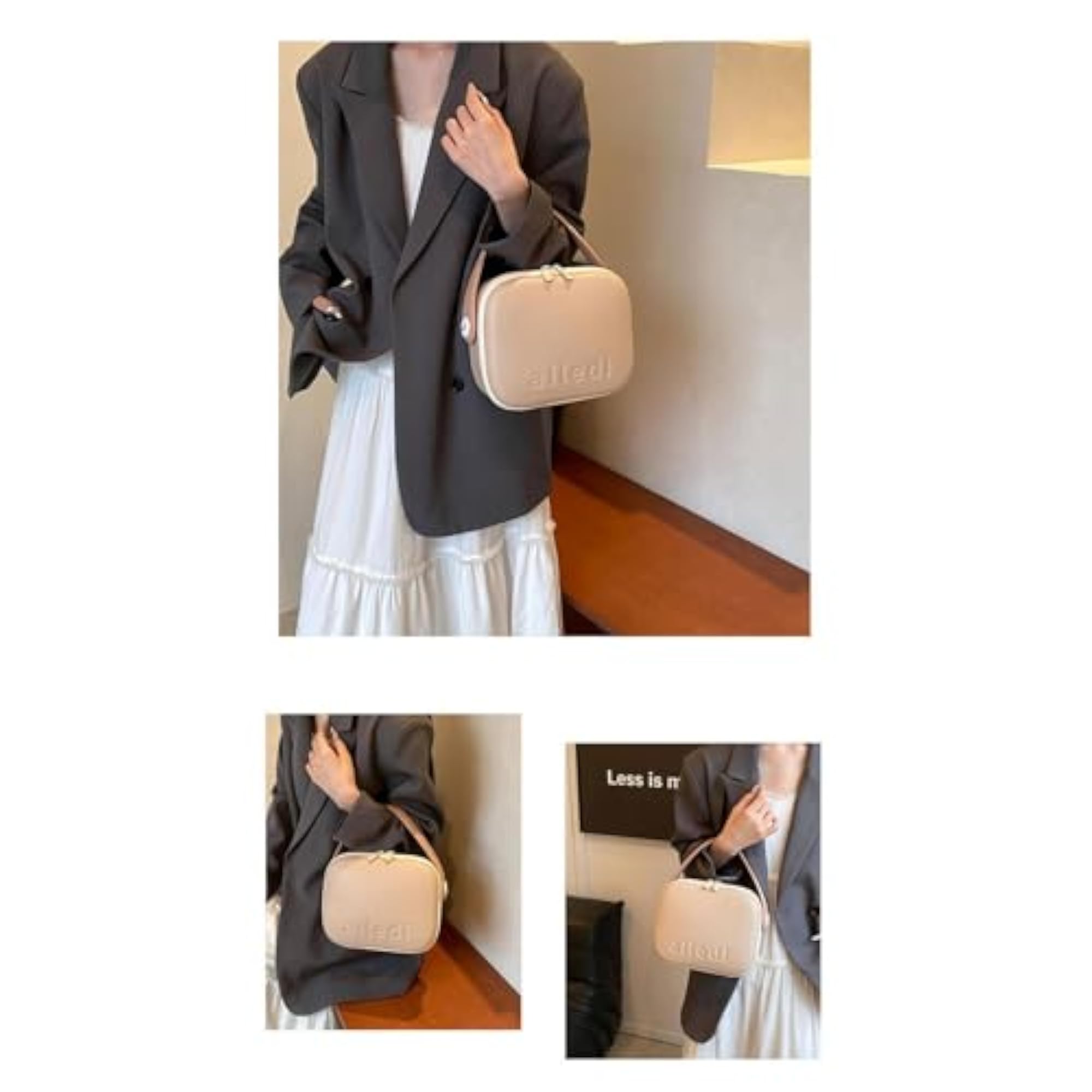 PU Leather Waterproof Makeup Bag for Traveling