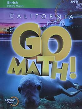 Paperback CALIFORNIA GO MATH! ENRICH BLACKLINE MASTERS GRADE 1 Book