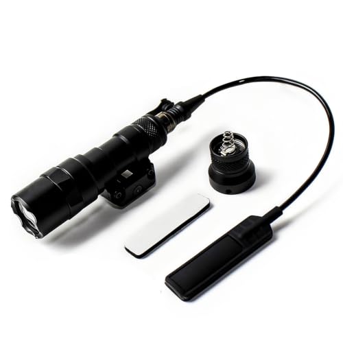 Tactical Flashlight For Rifle,Mini LED Flashlight with Remote Switch Set