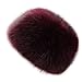 Dikoaina Faux Fur Cossack Russian Style Hat for Ladies Winter Hats for Women (M, Purple)