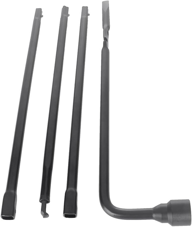 Spare Tire Wrench Set Spare Tire Jack Handle Wheel Lug Wrench Fit For 2002-2015 For Cadillac Escalade 1999-2015 For Chevy Avalanche Silverado Tahoe 1999-2015 For GMC Sierra 1500