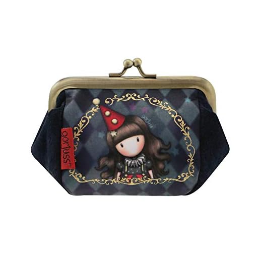 SANTORO GORJUSS Monedero Circus 991GJ01, Mujeres, Azul, 12 x 8 x 7,5 cm