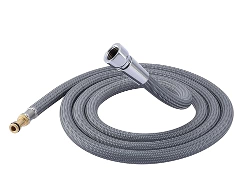 150259 Pull Down Kitchen Faucet Hose for Moen Faucet Replacement Part, Compatible with Moen Pull Down Sprayer 187108 Refles, 67 inch Upgraded Ver