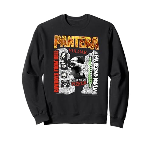 Image of Official Pantera Cowboys From Hell Vintage Groove Metal Band Sweatshirt